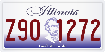 IL license plate Z901272