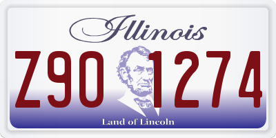IL license plate Z901274