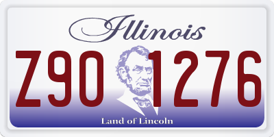 IL license plate Z901276