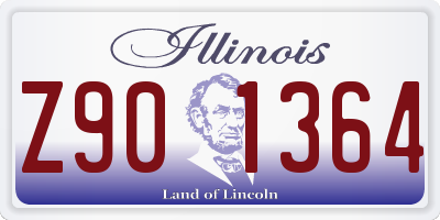 IL license plate Z901364