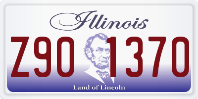 IL license plate Z901370