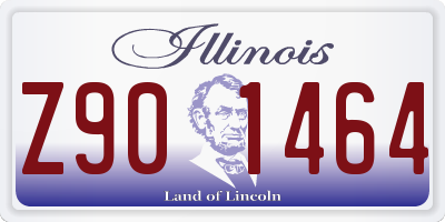 IL license plate Z901464