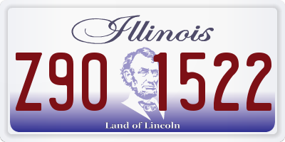 IL license plate Z901522