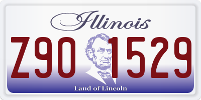 IL license plate Z901529