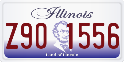 IL license plate Z901556