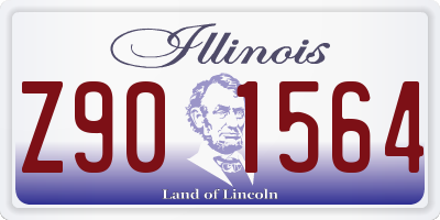 IL license plate Z901564