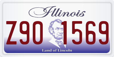 IL license plate Z901569