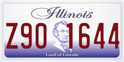 IL license plate Z901644