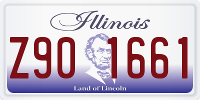 IL license plate Z901661