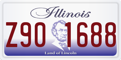 IL license plate Z901688