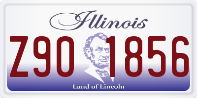 IL license plate Z901856