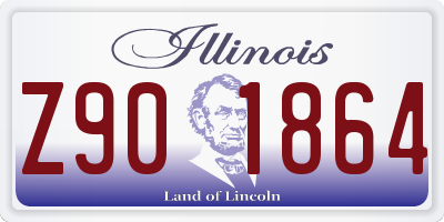 IL license plate Z901864