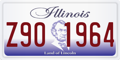 IL license plate Z901964