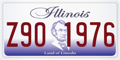 IL license plate Z901976