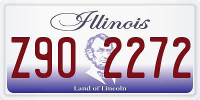 IL license plate Z902272