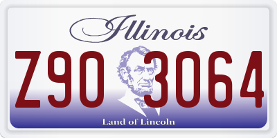 IL license plate Z903064