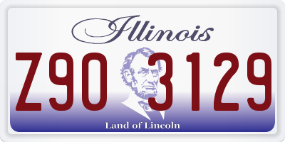IL license plate Z903129
