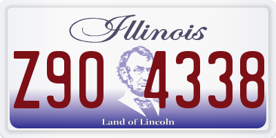 IL license plate Z904338