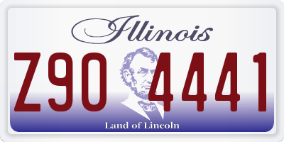 IL license plate Z904441