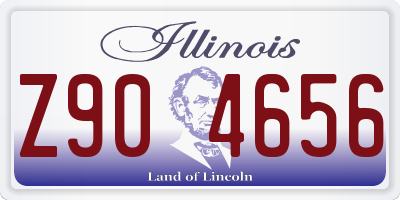 IL license plate Z904656