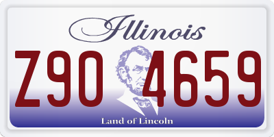 IL license plate Z904659