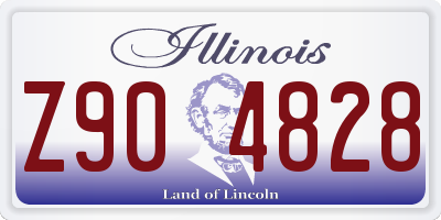 IL license plate Z904828