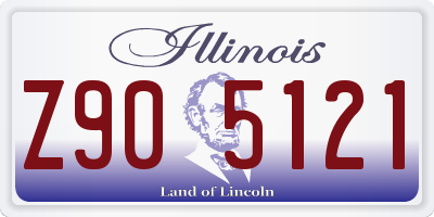 IL license plate Z905121