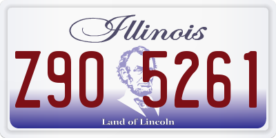 IL license plate Z905261