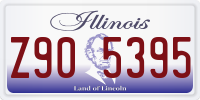 IL license plate Z905395