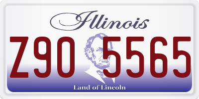 IL license plate Z905565