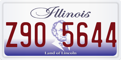 IL license plate Z905644