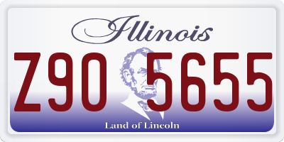 IL license plate Z905655