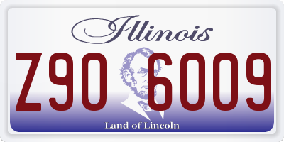 IL license plate Z906009