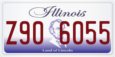 IL license plate Z906055