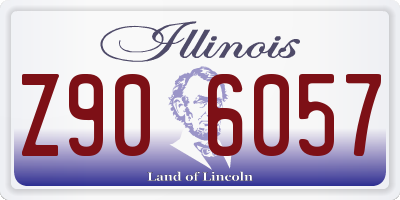 IL license plate Z906057