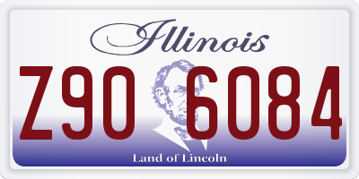 IL license plate Z906084