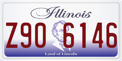 IL license plate Z906146