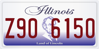 IL license plate Z906150