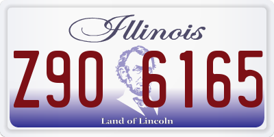 IL license plate Z906165