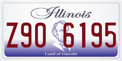 IL license plate Z906195