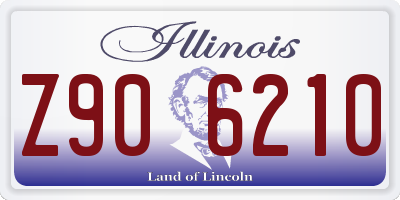 IL license plate Z906210