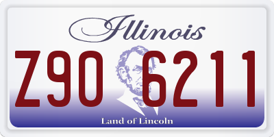 IL license plate Z906211