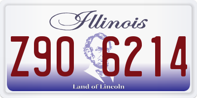 IL license plate Z906214