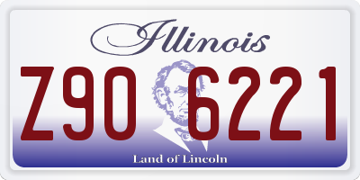 IL license plate Z906221