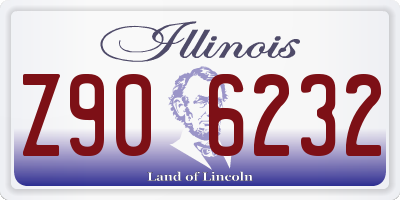 IL license plate Z906232