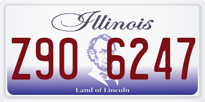 IL license plate Z906247
