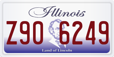 IL license plate Z906249