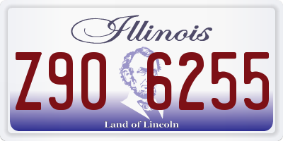 IL license plate Z906255