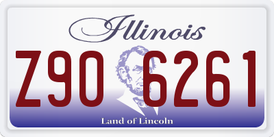 IL license plate Z906261