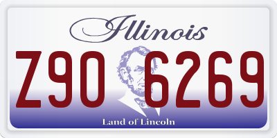 IL license plate Z906269